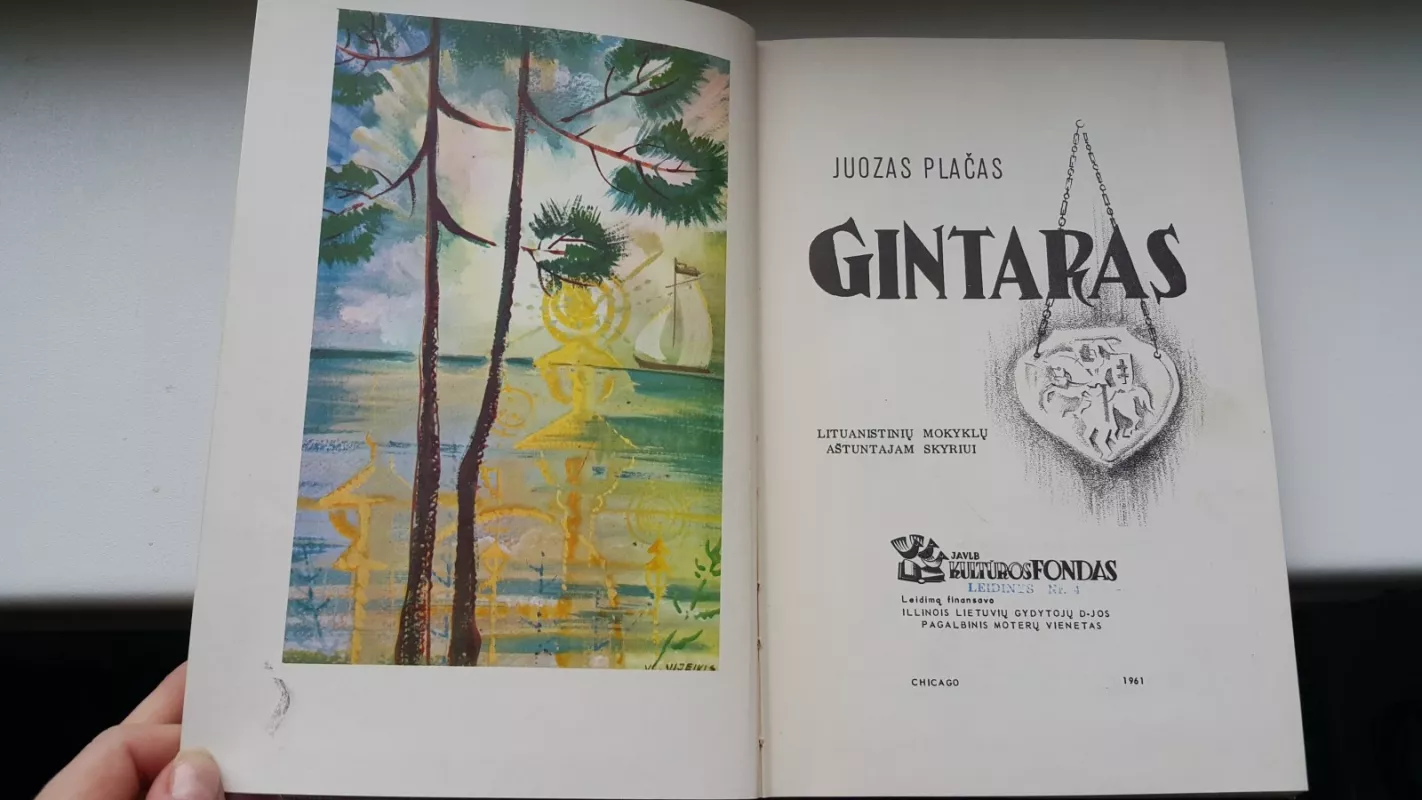 Gintaras - Juozas Plačas, knyga