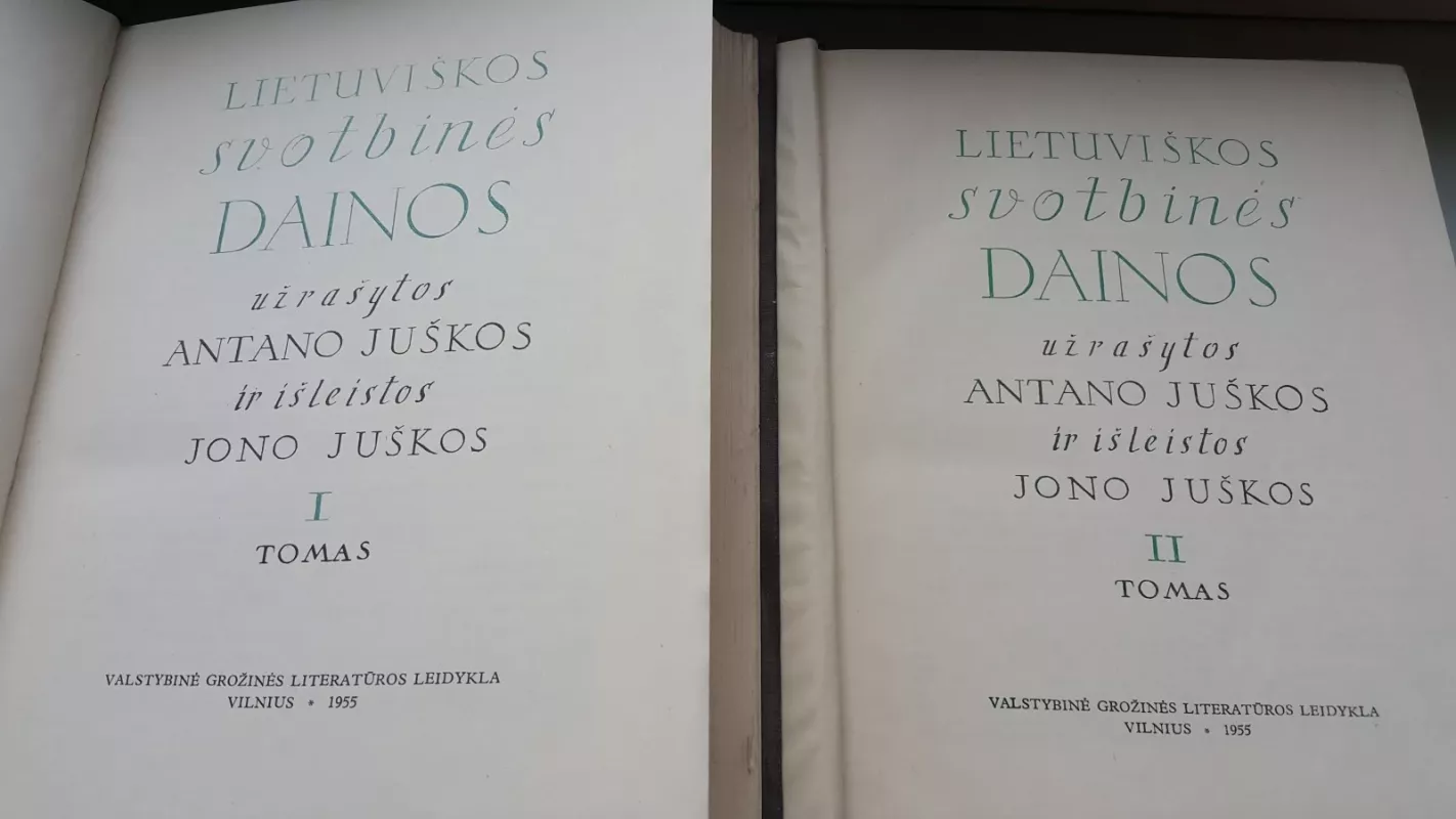 Lietuviškos svotbinės dainos (I,II tomai) - A. Juška, knyga 2