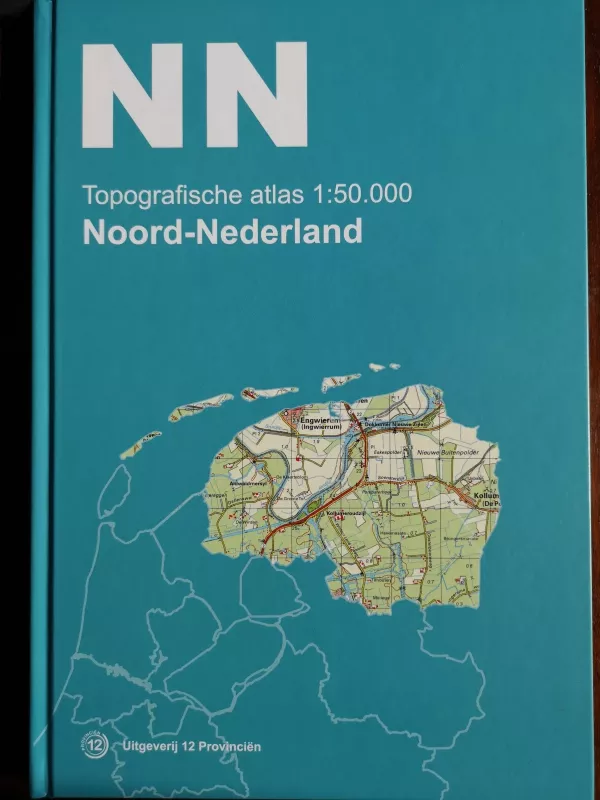 Topografishe Atlas Noord-Nederland 1:50000 - Autorių Kolektyvas, knyga