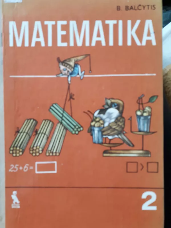 Matematika. 2 klasei - B. Balčytis, knyga