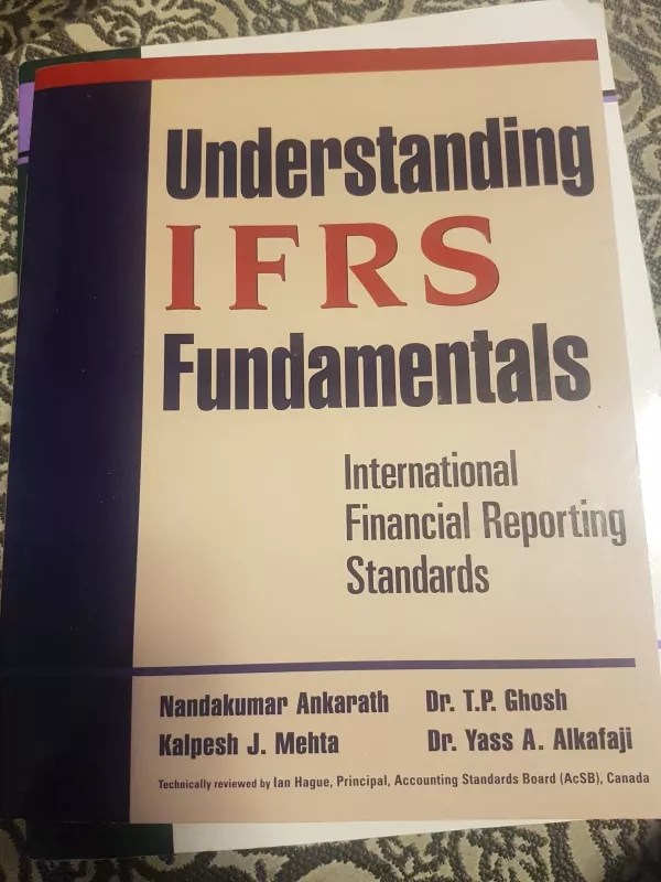 Understanding IFRS fundamentals - Nandakumar Ankarath, knyga