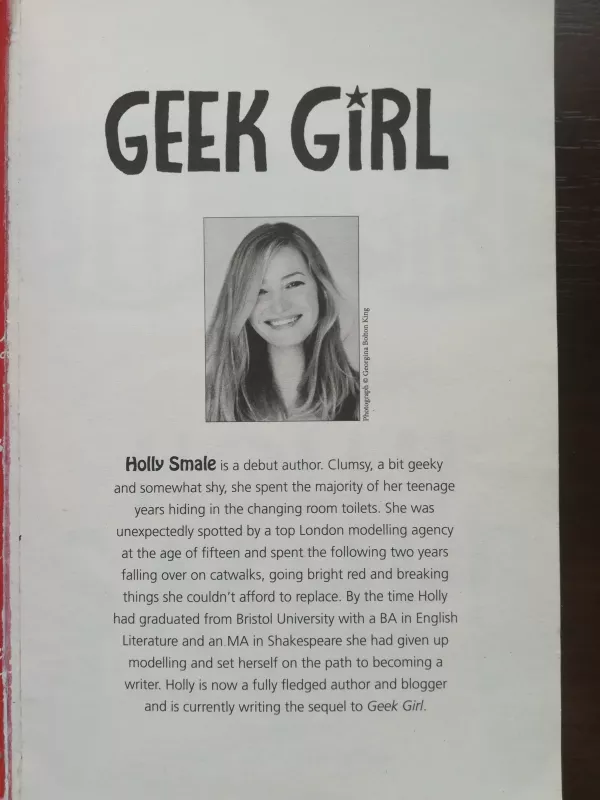 Geek girl serija, 4 knygos - Smale Holly, knyga