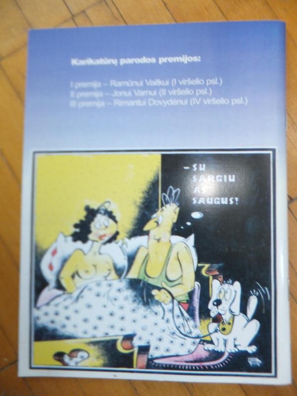 Apie ŽIV ir AIDS linksmai. Karikatūrų parodos katalogas - Autorių Kolektyvas, knyga 5