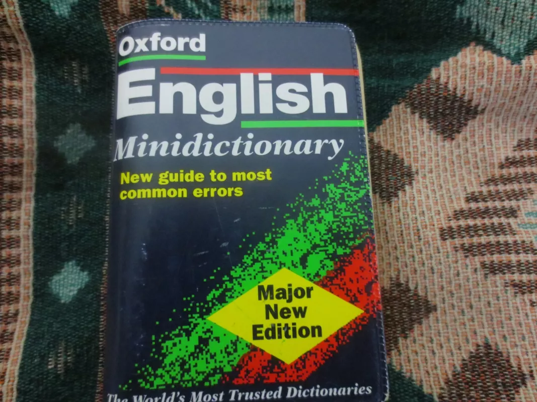 Oxford English Minidictionary - Autorių Kolektyvas, knyga