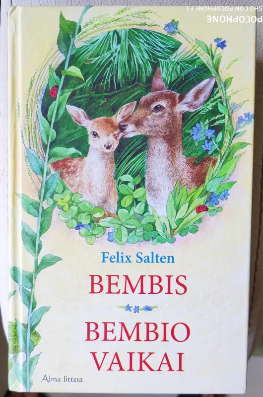 Bembis; Bembio vaikai - Felix Salten, knyga