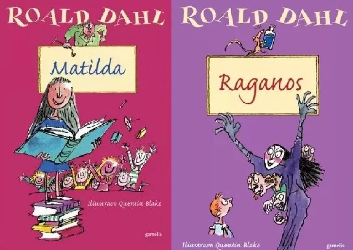 Matilda, Raganos - Roald Dahl, knyga