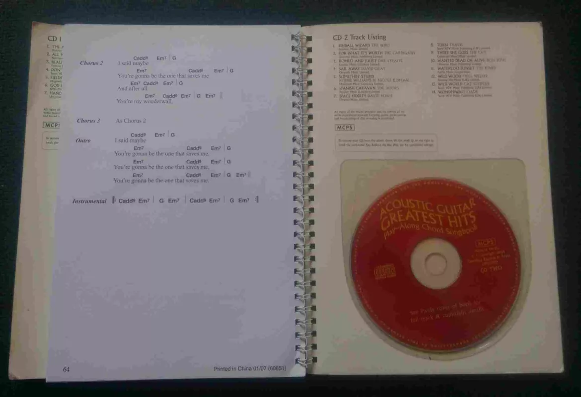Acoustic Guitar Greatest Hits: Play-Along Chord Songbook. - Autorių Kolektyvas, knyga