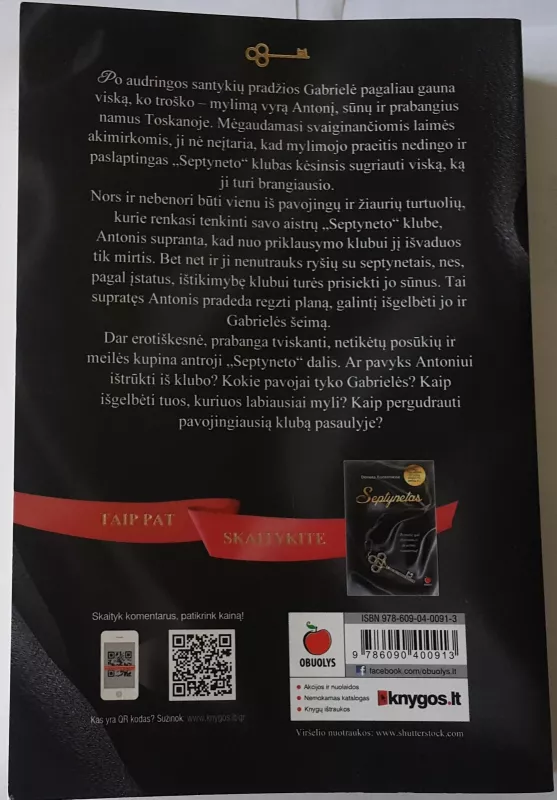 Donata Kontenienė Septynetas "Amžinai tavo" - Kontenienė Donata, knyga