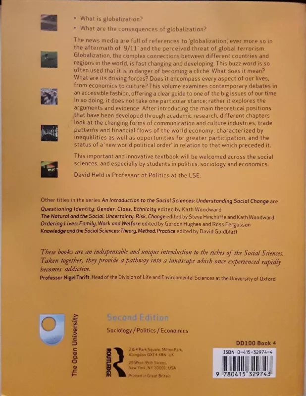 A Globalizing World?: Culture, Economics and Politics - David Held, knyga 2