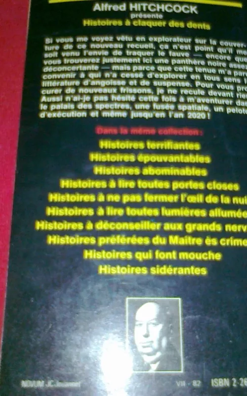 Histoires a claquer des dents - Alfred Hitchcock, knyga 2