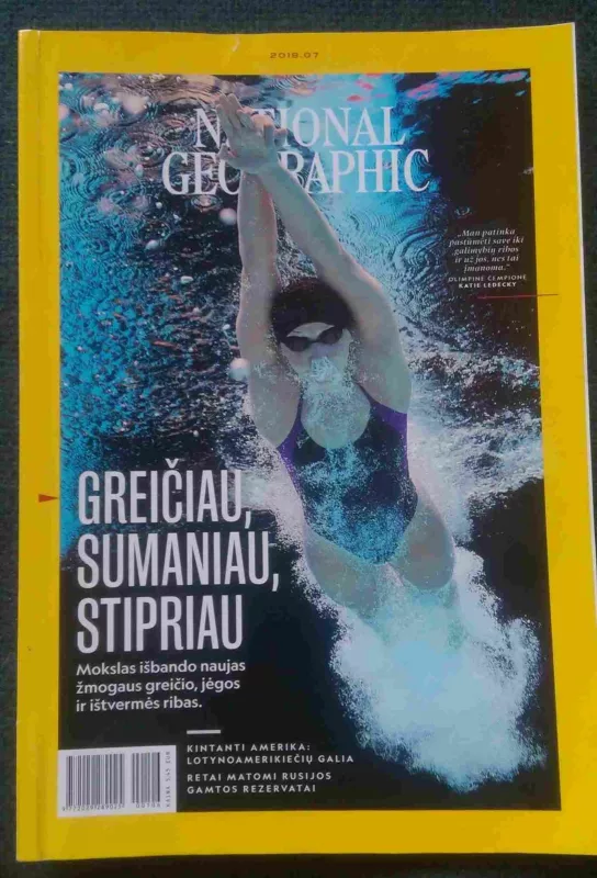 National Geographic Lietuva 2018/07 - National Geographic , knyga