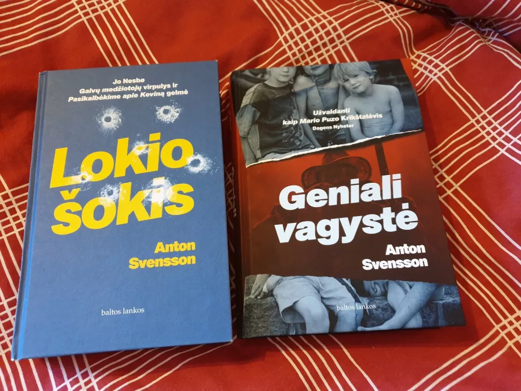 Lokio šokis/Geniali vagystė - Anton Svensson, knyga