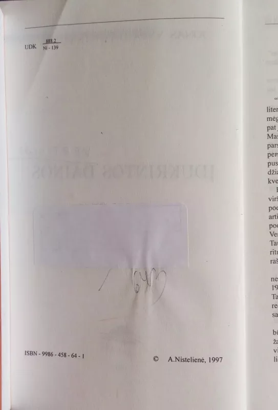 Įdukrintos dainos - Autorių Kolektyvas, knyga 5