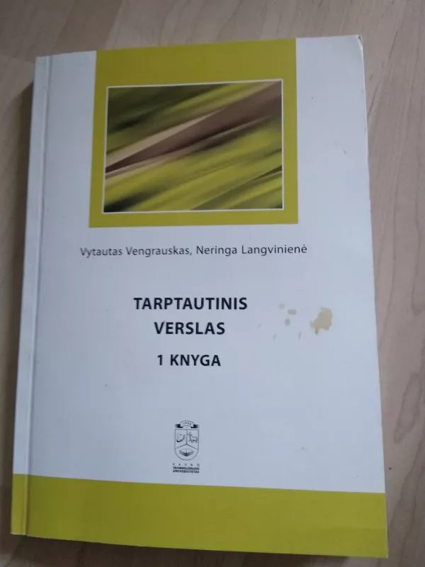 Tarptautinis verslas - Vytautas Vengrauskas, knyga