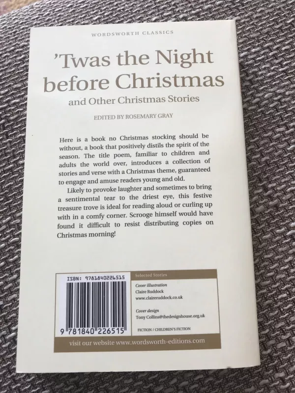 Twas the night before Christmas and Other Christmas Stories - Rosemary Gray, knyga