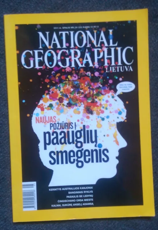 National Geographic Lietuva, 2011 m., Nr. 10 - National Geographic , knyga 2