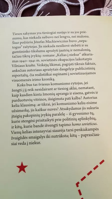 Kelias į niekur - Jozef Mackiewicz, knyga 3