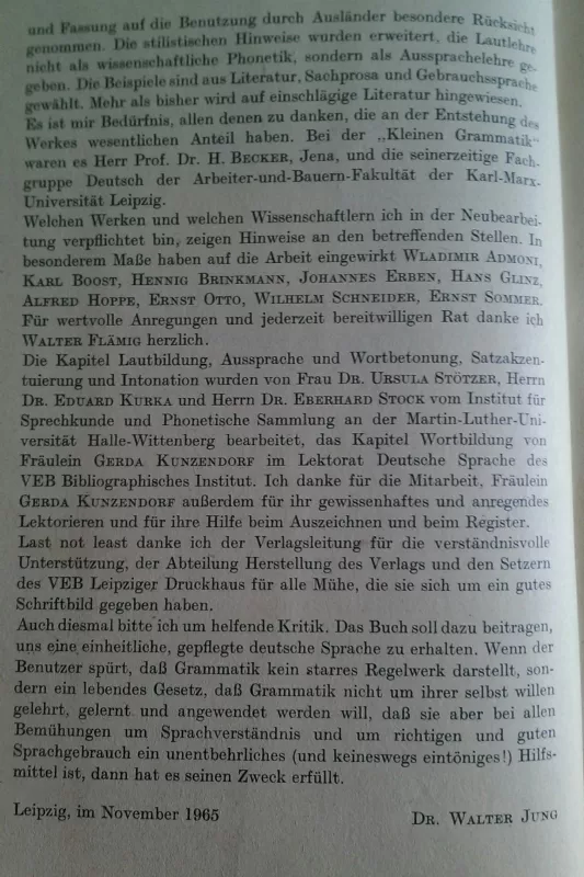 Grammatik der Deutschen Sprache - Walter Jung, knyga 4