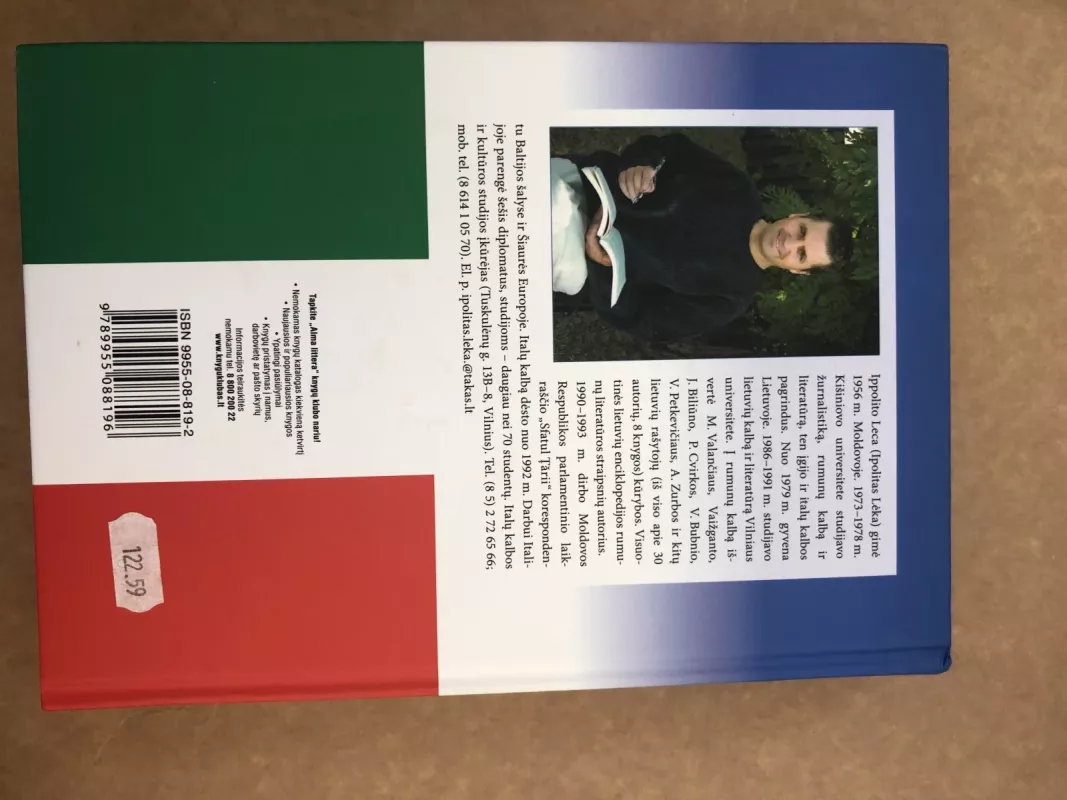 Italų kalbos vadovėlis - Ippolito Leca, knyga