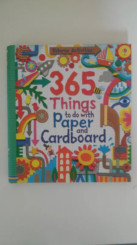 365 Things to do with Paper and Cardboard - Fiona Watt, knyga