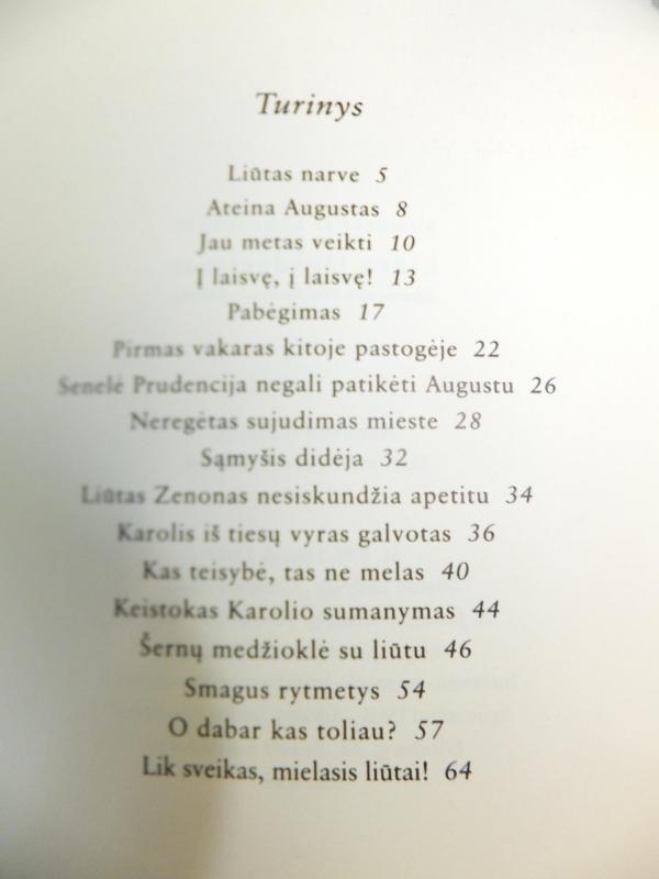 Liūto išvadavimas. Apysaka apie liūtą Zenoną ir Augustą - Romualdas Lankauskas, knyga 4