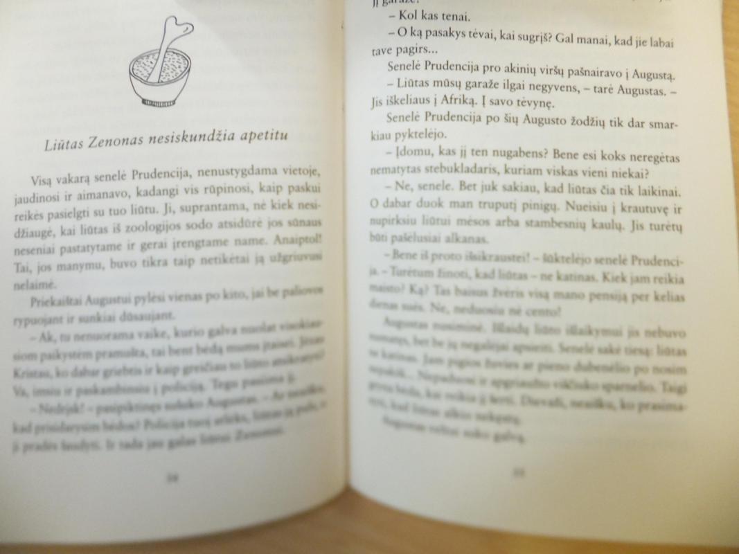 Liūto išvadavimas. Apysaka apie liūtą Zenoną ir Augustą - Romualdas Lankauskas, knyga 3