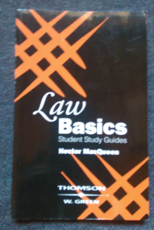 Law Basics: Unjustified Enrichment - Hector Mcqueen, knyga 2