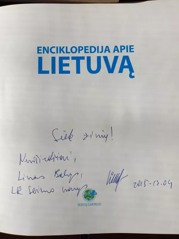 Enciklopedija apie Lietuvą - Autorių Kolektyvas, knyga