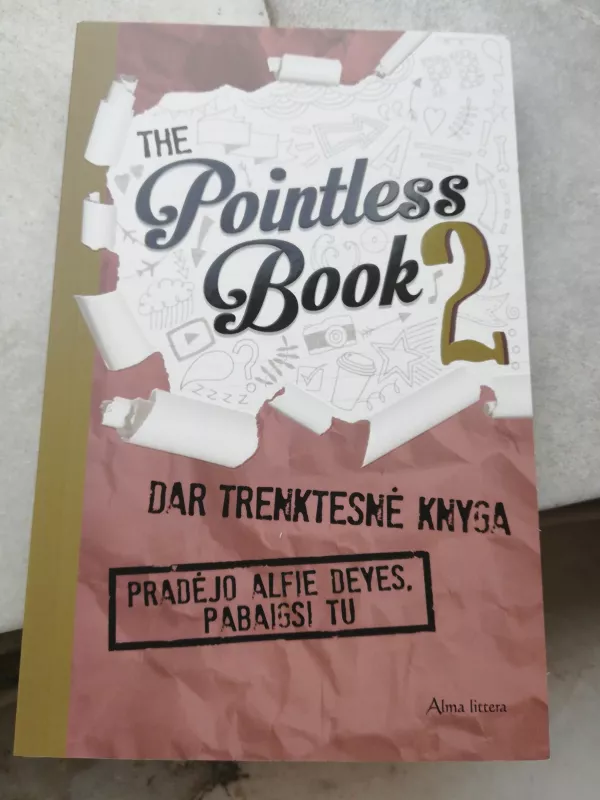 The Pointless book 2. Dar trenktesnė knyga - Alfie Deyes, knyga 2