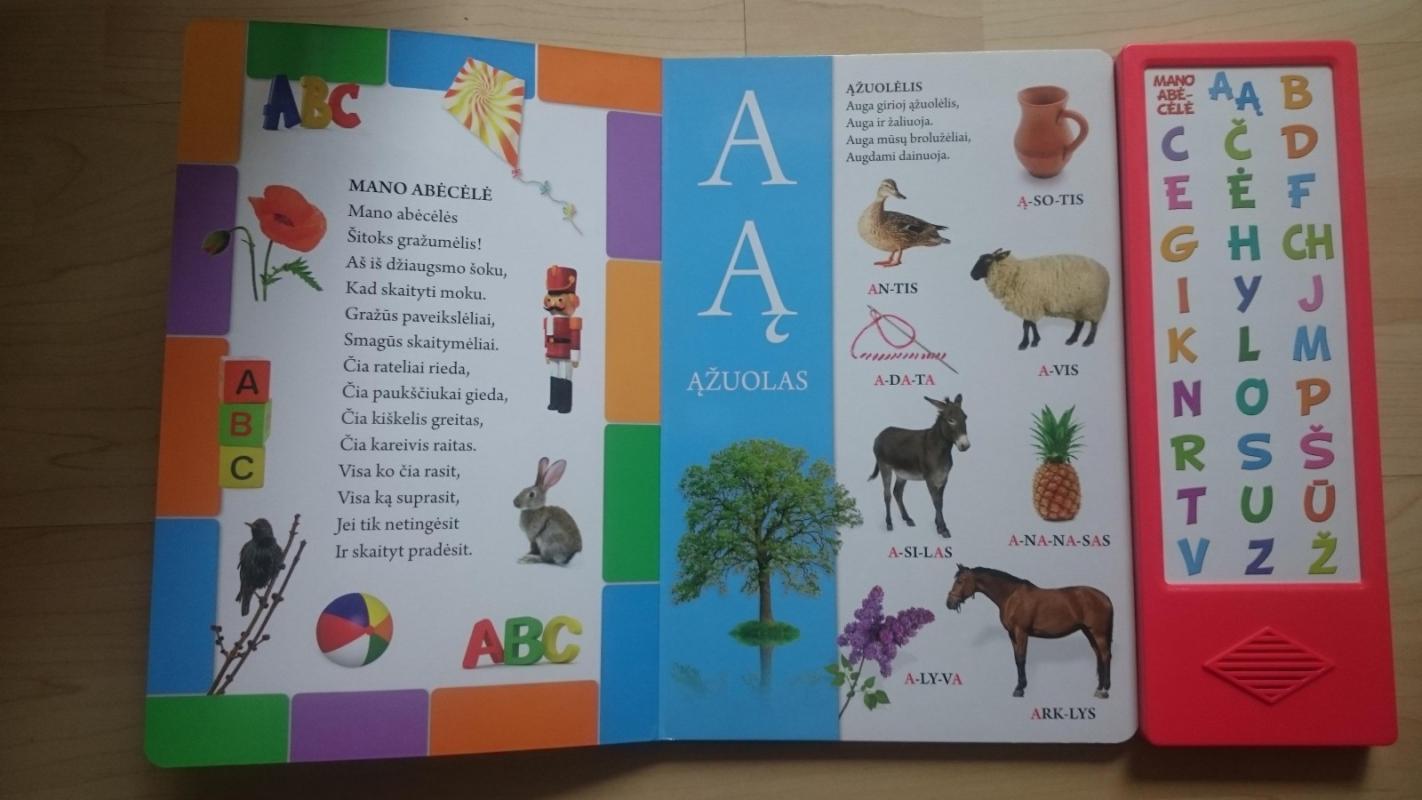 Abėcėlė. Garsų knyga - Kazys Jakubėnas, knyga 3