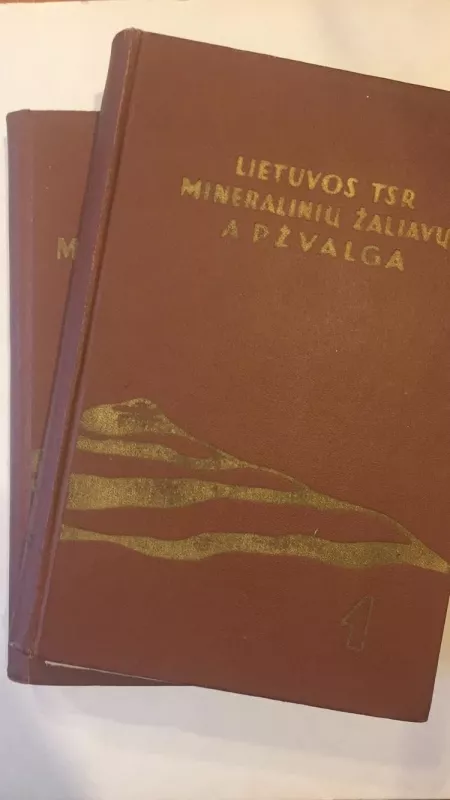 Lietuvos TSR mineralinių žaliavų apžvalga 1 tomas - Autorių Kolektyvas, knyga