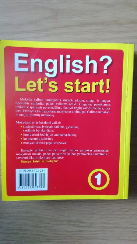 English? Let's start! - Autorių Kolektyvas, knyga