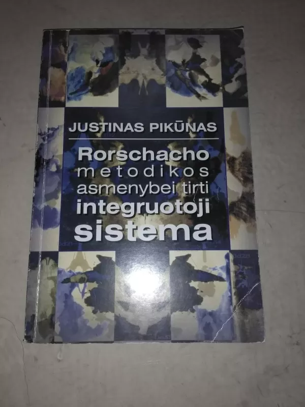 Rorschacho metodikos asmenybei tirti - Justinas Pikūnas, knyga