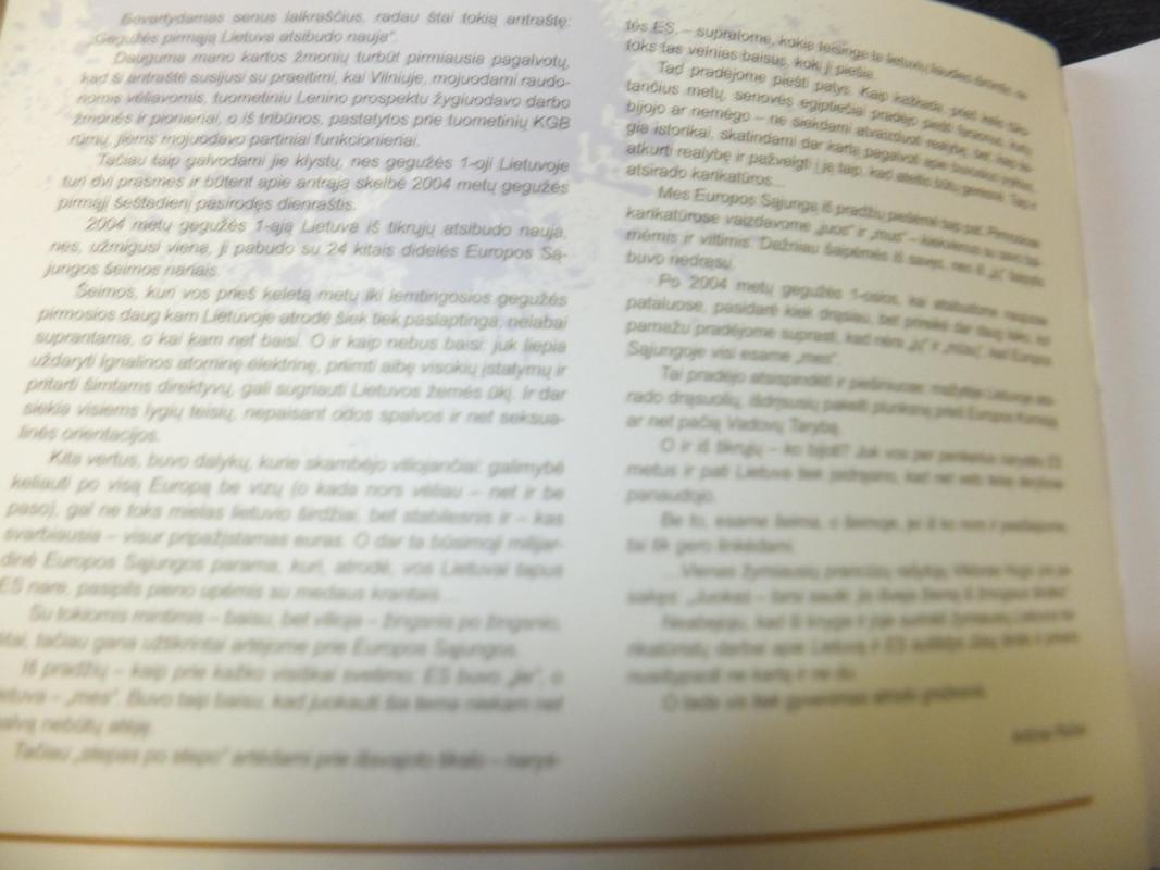 Kai 2004 m. gegužės 1 d. Lietuva pabudo ne viena... - Autorių Kolektyvas, knyga 3