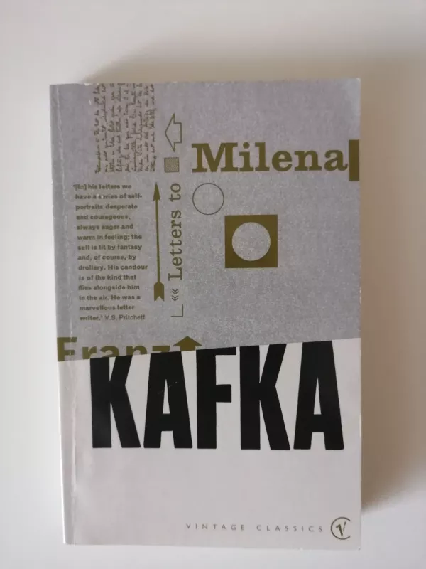 Letters to Milena - Franz Kafka, knyga