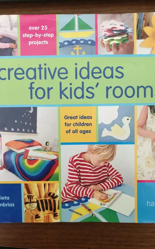 Creative ideas for kids' rooms - Sieta Lambrias, knyga