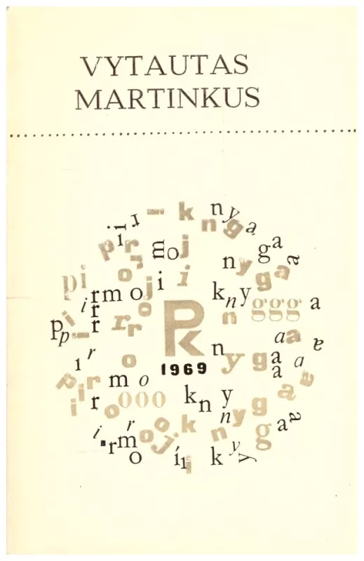 Loterija - Vytautas Martinkus, knyga