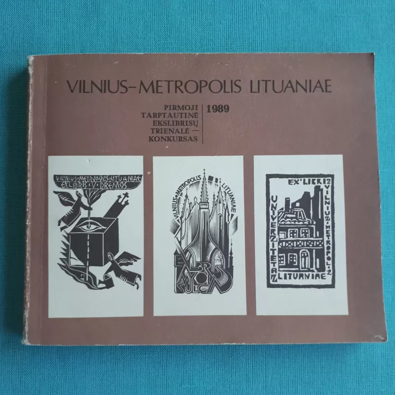 ex libris Vilnius metropolis Lituaniea - Jonas Basanavičius, knyga
