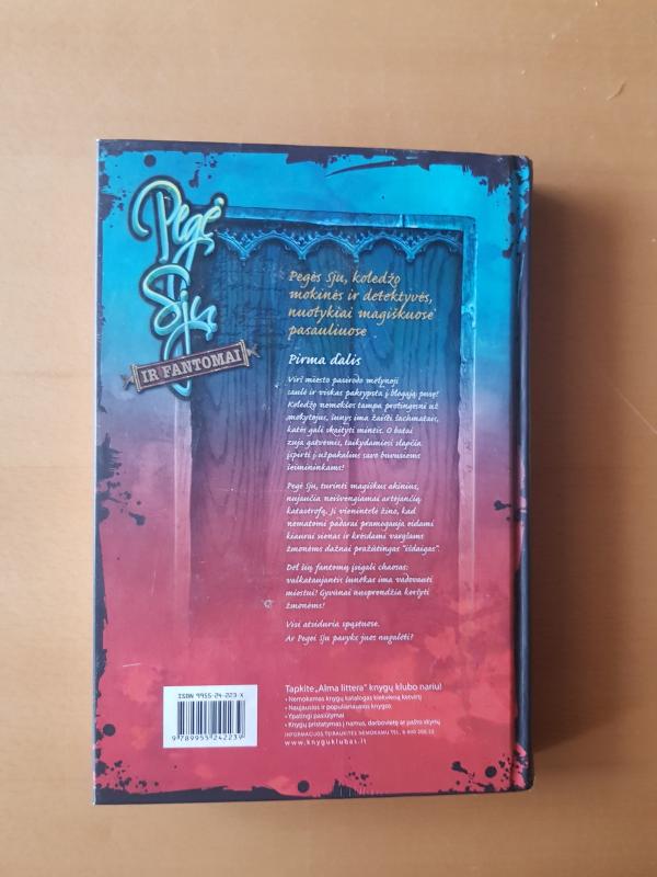 Pegė Sju ir fantomai (1 knyga): Mėlynojo šuns diena - Serge Brussolo, knyga 2