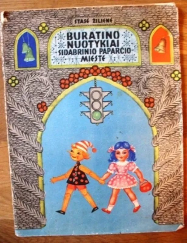 Buratino nuotykiai Sidabrinio paparčio mieste - Stasė Žilienė, knyga 3