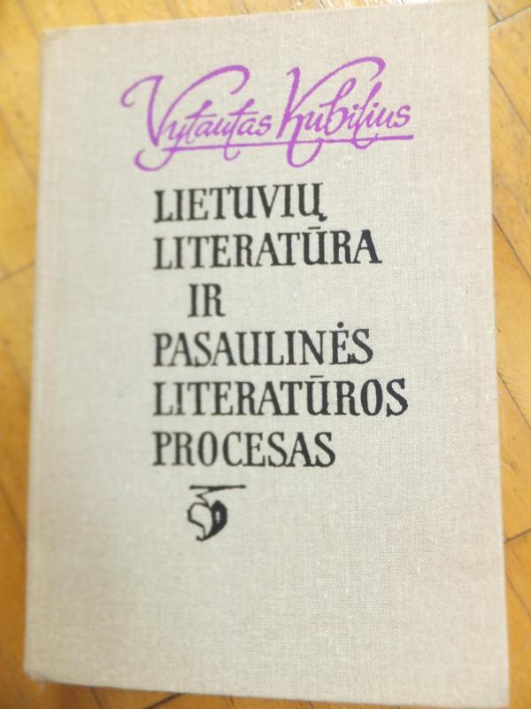 Lietuvių literatūra ir pasaulinės literatūros procesas - Vytautas Kubilius, knyga 2