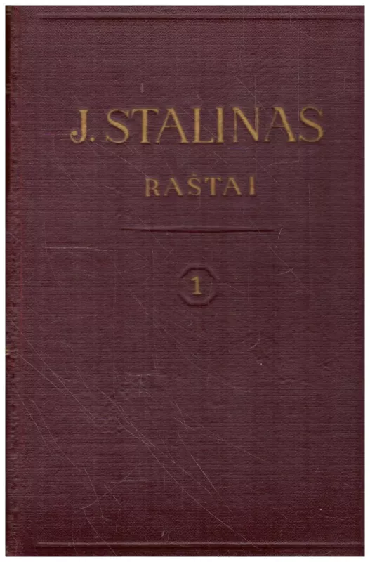 Raštai (13 tomų) - J. Stalinas, knyga
