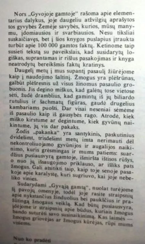 Gyvoji gamta - J. Mitchell, knyga 2