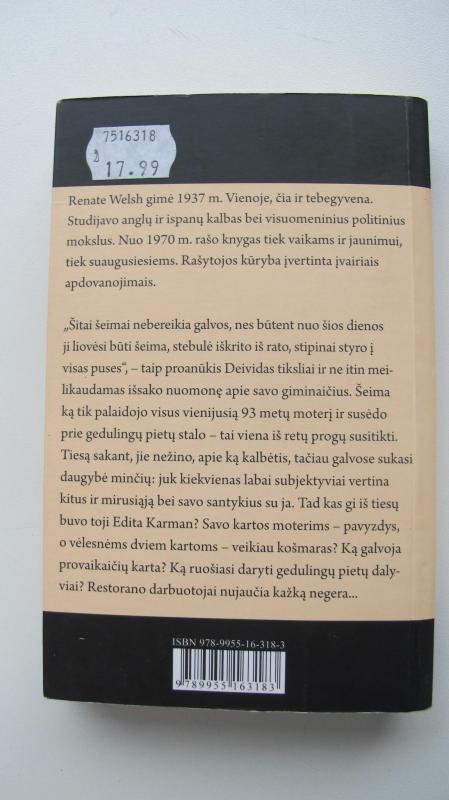 Močiutės palikimas - Renate Welch Renate Welch, knyga 3