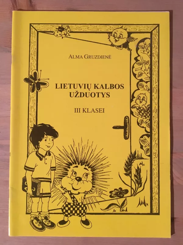 Lietuvių kalbos užduotys pradinių klasių mokiniams - Alma Gruzdienė, knyga