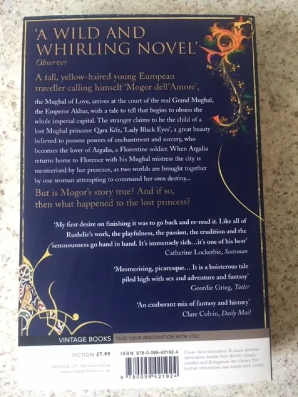 The Enchantress of Florence - Salman Rushdie, knyga