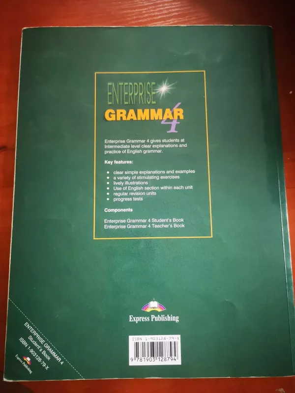 Enterprise Grammar 4 - Virginia Evans, Jenny  Dooley, knyga