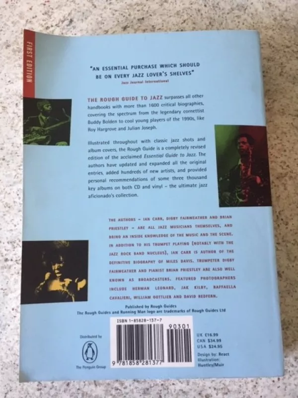 The Rough Guide to Jazz - Autorių Kolektyvas, knyga