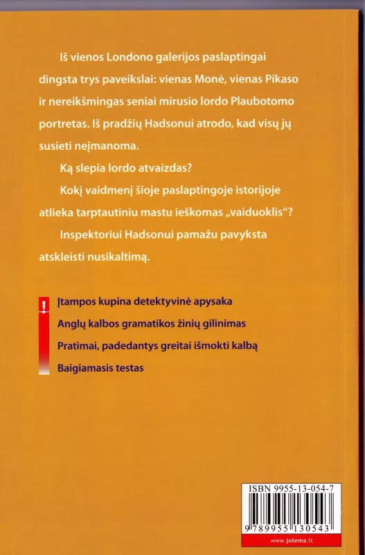 Paslaptingas paveikslas: Anglų kalba su detektyvu. Žodžių daryba - Jūratė Pavlovičienė, knyga 3