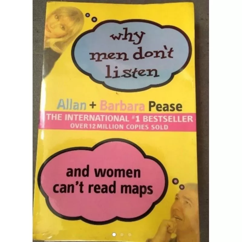 Kodél vyrai nesiklauso, o moterys nesiorientuoja žemélapiuose - Allan Pease, Barbara  Pease, knyga